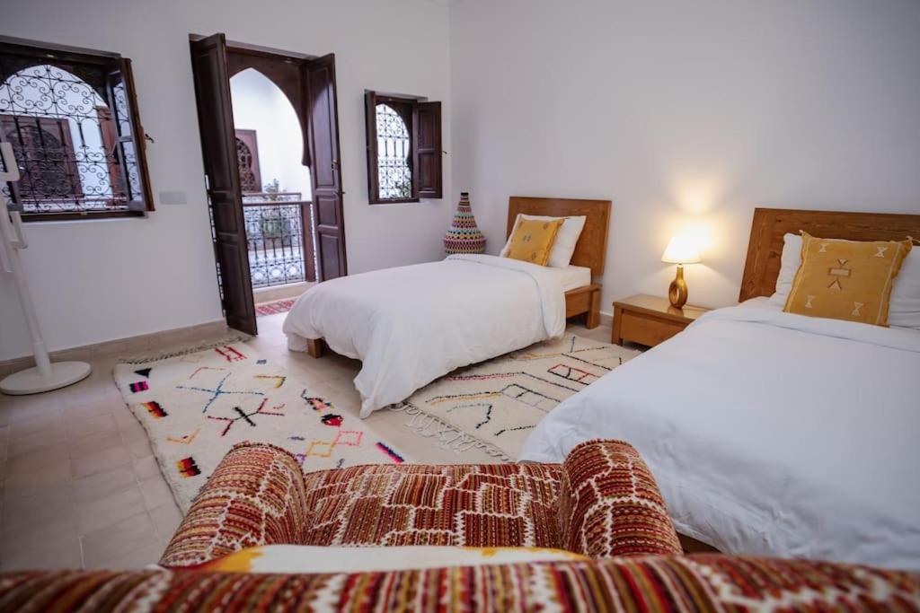 Paisible Riad Privatif Au Coeur De Marrakech Marrakesh Eksteriør bilde