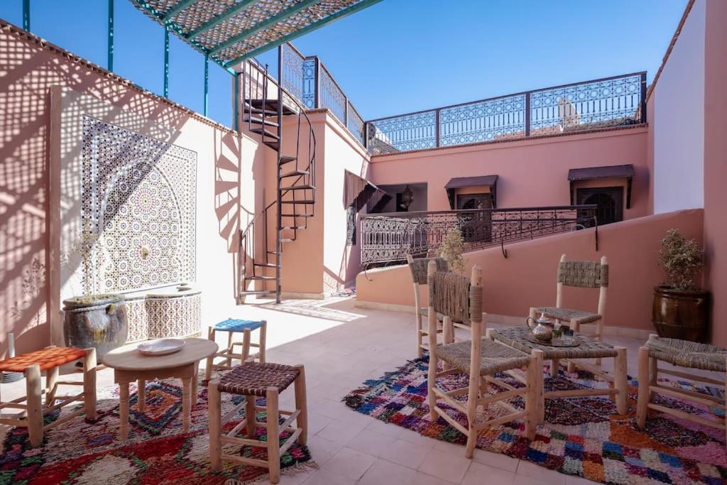 Paisible Riad Privatif Au Coeur De Marrakech Marrakesh Eksteriør bilde